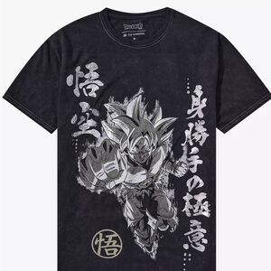 Dragon Ball Super Goku Foil Mineral Wash T-Shirt